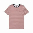 thumbnail image 2 of Tommy Hilfiger Kirby Stripe Mens Active Shirts & Tees Size XL, Color: Red/White/Navy, 2 of 2