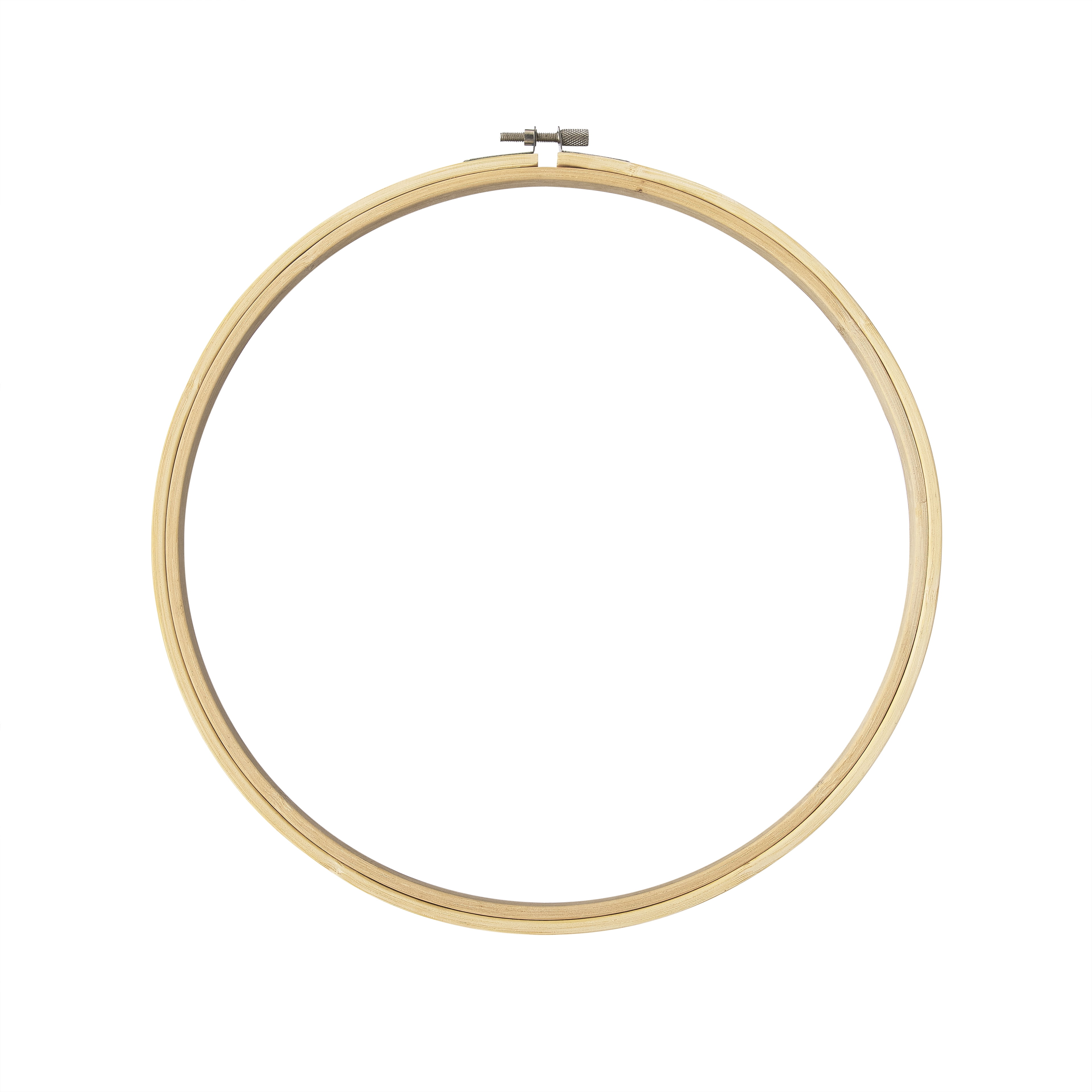Loops & Threads 10" Wooden Embroidery Hoop, 30 Pack