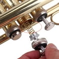 thumbnail image 2 of 2x 3 Unidades Válvula de Pistón de Trompeta con Muelle para Instrumento Musical de Repuesto Accesorios 39x9 mm shamjiam Piezas de trompeta de viento de latón, 2 of 8