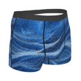 thumbnail image 3 of Balery Sparkling With Blue Men's Boxer Briefs, Soft and Breathable Cotton Underwear with nylon Waistband-X-Large, 3 of 9
