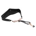 thumbnail image 4 of Saxophone Neck Strap, Adjustable Soft Padded Black Sax Shoulder Harness Durable PU Leather  for Soprano  Alto Sax, 4 of 8
