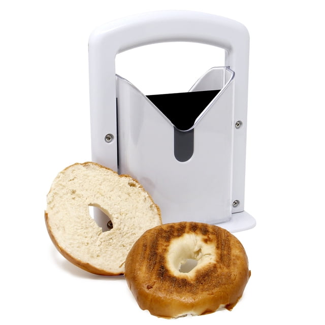 Cortadora de Bagels YONGSHENG Cortador de Bagels de Acero Inoxidable Blanco