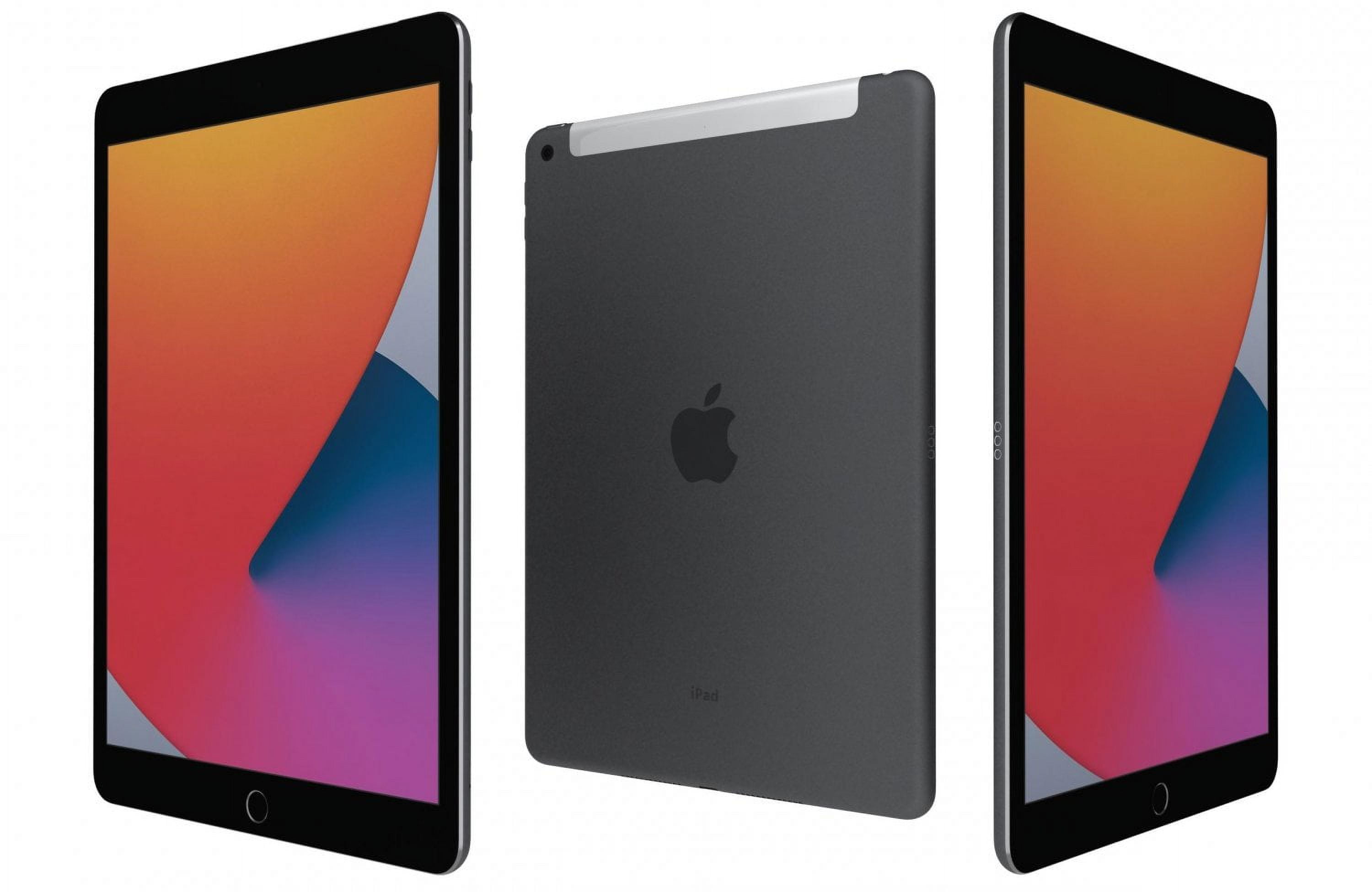 Restored Apple iPad 8 10.2 Inch Wi-Fi + Cellular Space Gray Tablet