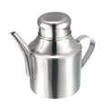 thumbnail image 1 of Botella de aceite con boquilla triangular de acero inoxidable de 18 onzas, 1 of 3