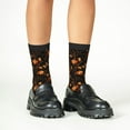 thumbnail image 4 of Fuzoiu Halloween With Pumpkins Print Kids Socks For Boys Girls,Grip Crew Socks with Non Slip,Lightweight Stretch Crew Socks,Toddlers Crew Boot Socks, 4 of 5