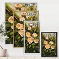 thumbnail image 5 of Abstract Four VIntage Pink Roses 16 in x 32 in Framed Painting Canvas Art Print, by Designart, 5 of 5