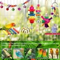 thumbnail image 3 of Bird Toys YIXUND para conuras con hamaca con escalera colorida, 3 of 6