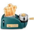 thumbnail image 1 of Multifunctional Toaster, 5-In-1 Breakfast Machine, 6 Adjustable Browning Control,Fast Baking, Defrost/Reheat/Cancel, For Home And Dormitory,Green (Color : Green), 1 of 8