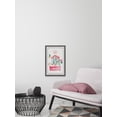thumbnail image 5 of Pink Bed Reading Framed Painting Print, 5 of 6