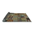 thumbnail image 2 of Ahgly Company Indoor Round Patchwork Light Blue Transitional Area Rugs, 8' Round, 2 of 4