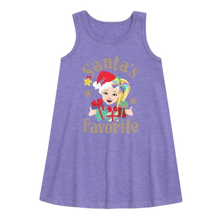 

JoJo Siwa - Santas Favorite - Toddler and Youth Girls A-line Dress