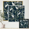 thumbnail image 4 of Designart 'Chinoiserie With Peonies and Birds VII' Traditional Framed Canvas Wall Art Print, 4 of 5