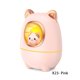 thumbnail image 2 of Humidificador de gato de dibujos animados Inteprter difusor de aceite esencial con luz nocturna Rosa, 2 of 6