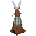thumbnail image 3 of Gemmy Airblown Inflatable Scooby in Easter Outfit SM, 4 ft Tall, Brown, 3 of 5