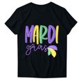 thumbnail image 2 of Aloohaidyvio Mardi Gras Shirts,Womens Mardi Gras Mask T-Shirt Carnival Party Graphic Tee Mardi Gras Party Gift Shirt,2025 Mardi Gras Clothing Clearance, 2 of 5