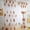 E003- Coffee, variant on Window Curtains Sheer, Black Floral Curtains, 39X51 In, Light Filtering, Living Room Drapes, Sheer Curtain Panels, 1 Pc