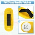 thumbnail image 3 of Unique Bargains Universal 2pcs PVC Strap Handle Patches Carry Grab Handle for Dinghy Canoes Raft and Surfboard Yellow, 3 of 6