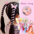 thumbnail image 3 of Plastic Telephone Wire Line Elastic Bands HairTies Scrunchy Band J0U1 V19C, 3 of 8