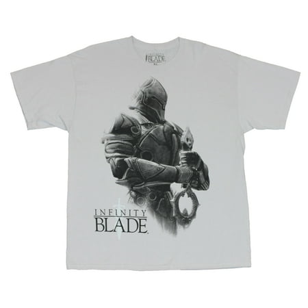 Infinity Blade (Blockbuster App Game) Mens T-Shirt  - Armored Knight Image (Best Infinity Blade Game)