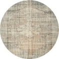 thumbnail image 1 of Ahgly Company Indoor Round Contemporary Desert Sand Beige Abstract Area Rugs, 8' Round, 1 of 6