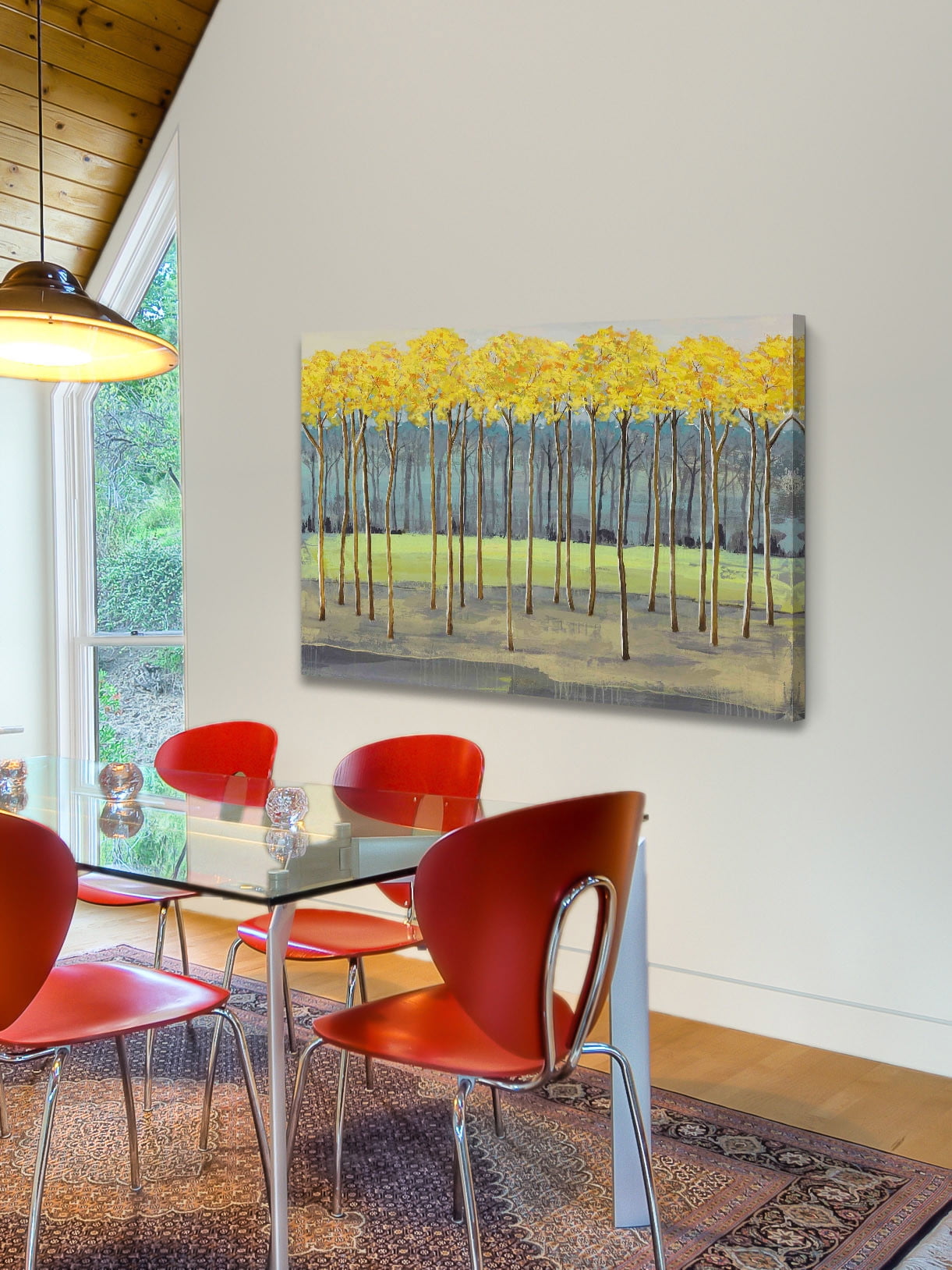 Marmont Hill "Fresh Foliage I" Painting Print on Wrapped Canvas