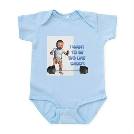 

CafePress - Big Like Daddy Infant Bodysuit - Baby Light Bodysuit Size Newborn - 24 Months