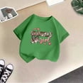 thumbnail image 2 of RMGVDSD Girls Casual T-Shirts Grandma's Girl Heart Print Crew Neck Short Sleeve Loose Party Holiday Summer Kids Comfortable Fashion Cute Tee Tops,7-8 Years, 2 of 4