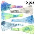 thumbnail image 2 of Bandeau de Yoga Simple Coloré: 6 Pcs Bandeau Élégant Extensible pour Entraînement, 2 of 10