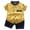 Yellow, variant on Futezty Toddler Boys Clothes Baby Boy Outfits 6 12 18 24 Months 2T 3T 4T Toddler Boys Summer Clothes Short Sleeve Truck Embroidery T-Shirt + Striped Shorts 2Pcs Set
