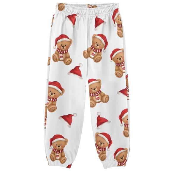 joogoo Christmas Bears Boys' Sweatpants Jogger Pants 5-6Y