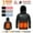 A02 Black, variant on Kids Heated Jacket Boys Girls Youth Hearting Winter Coats Rechargeable Toddler Warm Cold Weather Jacket Thermal Quilted Puffer Coat No Battery
