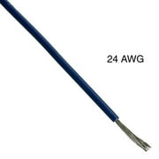 1112401.007T-BLUE - WIRE STRANDED 24AWG 1000FT BLUE TC PVC FT1 300V 105C