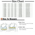 thumbnail image 2 of Hfnxid Women Plus Size Bras no Wire,Women Leopard-Print Front Buckles Underwear No Steel Close Bra1PC, 2 of 8