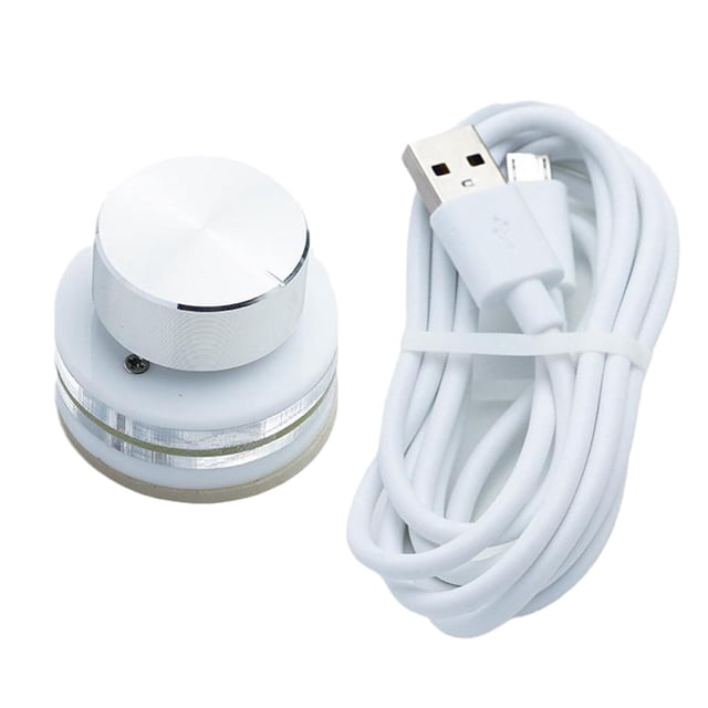 Perilla de teclado USB de una tecla Acceso directo personalizado programable 1 tecla para ingresar contraseña Teclas retroiluminadas RGB para teclado blanco Sunnimix perilla del teclado