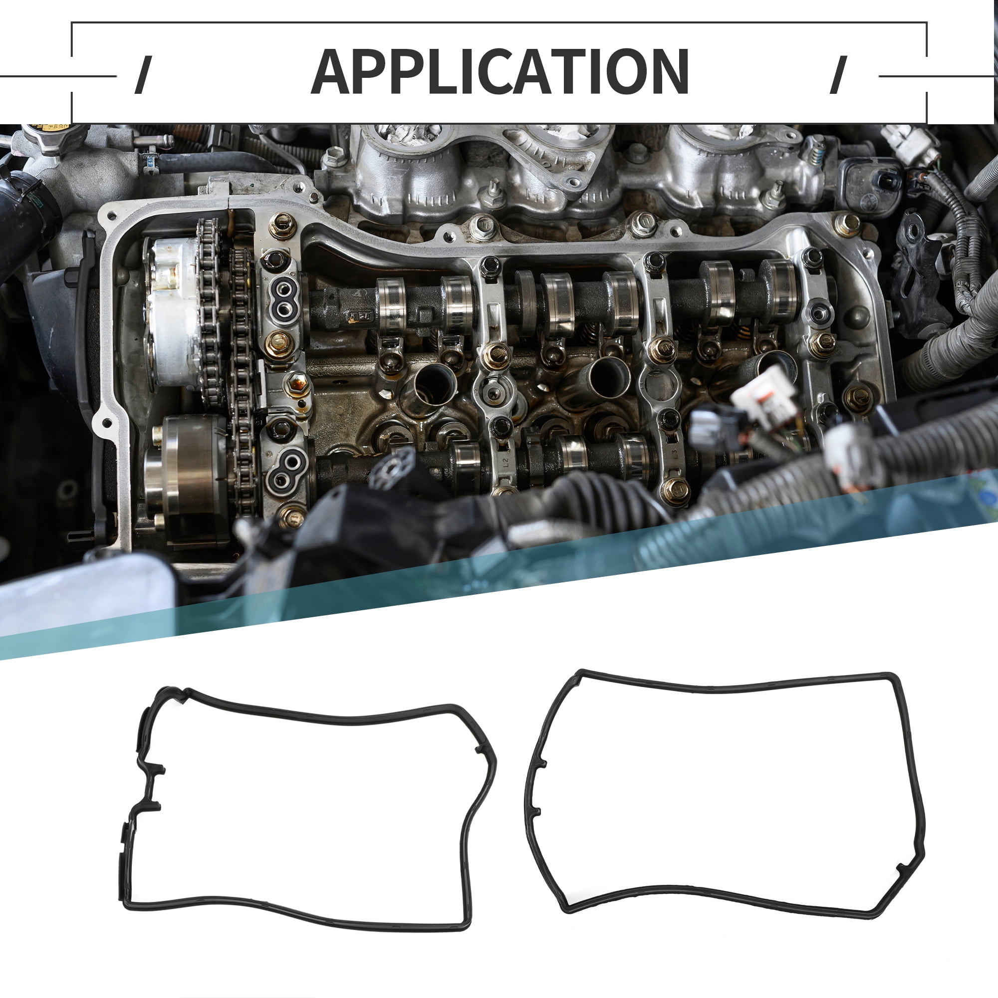 Unique Bargains Valve Cover Gasket No.13272AA094 For Subaru Impreza WRX 2.0L Turbo 02-05 Cylinder Head Valve Seal Gasket