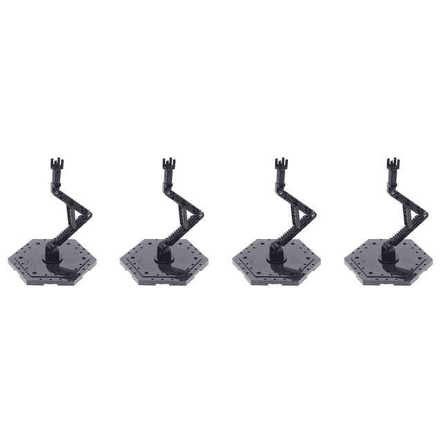 4X, Présentoir de Modèle, Adapté pour Modèle Support de Figurine d'Action et, MG, Modèle RG