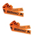 thumbnail image 1 of Cinta de advertencia de peligro de Halloween, 2 uds., cintas de precaución de seguridad DIY no adhesivas, accesorios de señalización, 8,5 cm x 4m, 1 of 5