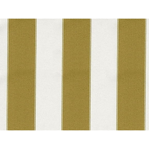 STRIPE CANVAS AWNING FABRIC WATERPROOF OUTDOOR FABRIC 60" LIMEGREEN_WHITE (1 yard)