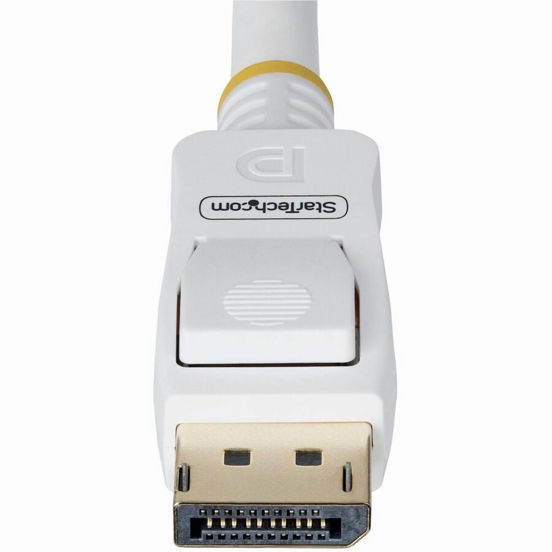 StarTech.com 10ft DisplayPort Cable, White