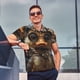 thumbnail image 4 of Balery Vintage Gentleman Duck Camisa Polo de Hombre con Estampado, de Manga Corta y Tejido Medio, Camisa Tipo Golf Polo-3X-Large, 4 of 6