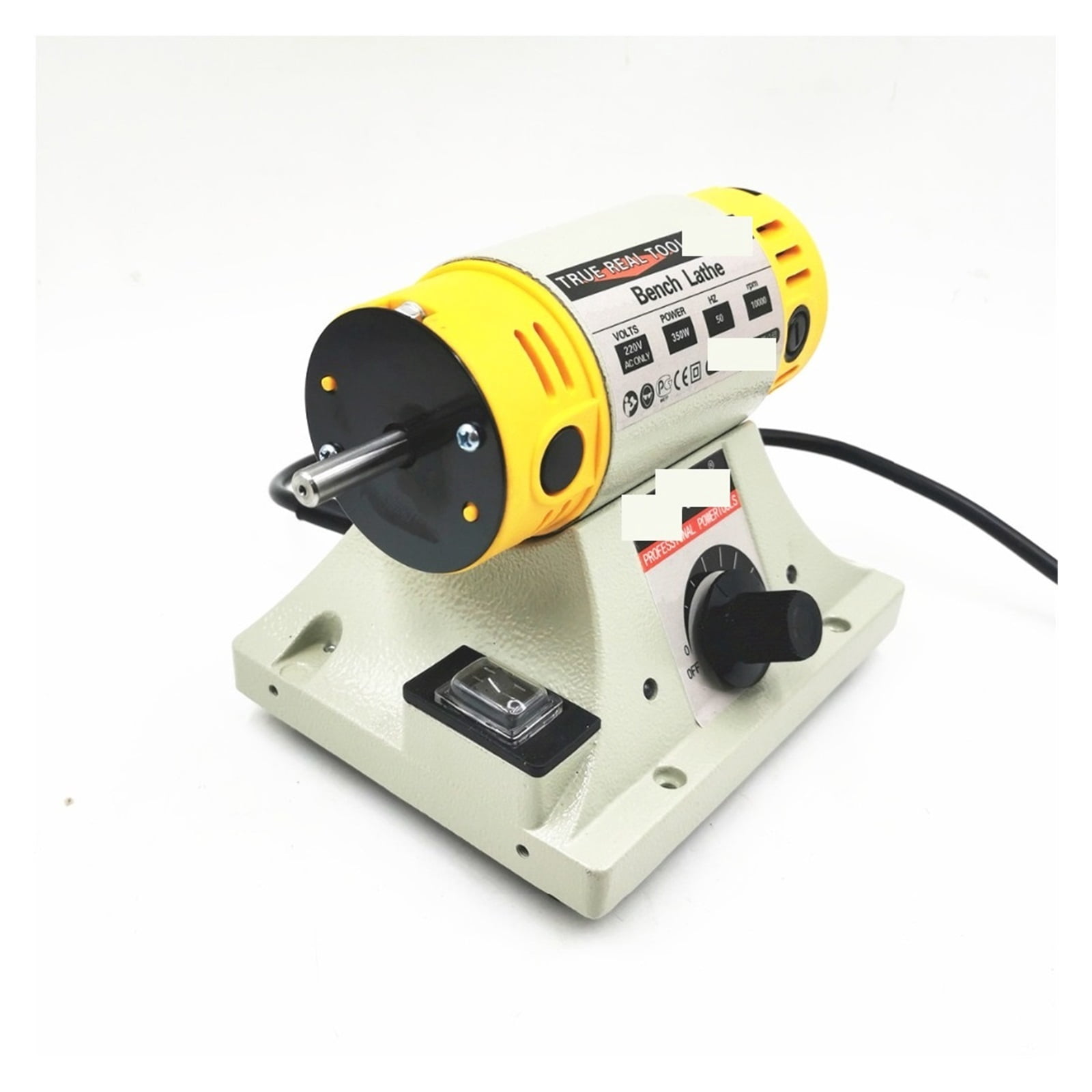 350W Polishing Machine, DIY Woodworking Jade Jewelry Bench, Lathe Motor Grinding Machine Flexible Shaft Tube 0.4-6.5mm ,Powerhouse Performance