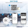 thumbnail image 5 of Termómetro higrómetro de habitación Bluetooth LANNMXG mini sensor de monitoreo de temperatura para iOS Android, 5 of 5