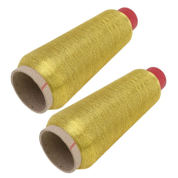 HEALEEP Hilo Metálico Dorado Para Máquina De Coser Con Funda De Almacenamiento Para Bordado
