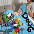 thumbnail image 3 of Doug anti-pilling, suave, ligera, esponjosa y acogedora de lujo para hogar y cocina – Perfecta para niños y adultos,50X70cm, 3 of 6
