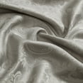 thumbnail image 3 of Caiden Elegance Damask Tablecloth - 90" Round - Silver - Elrene Home Fashions, 3 of 5