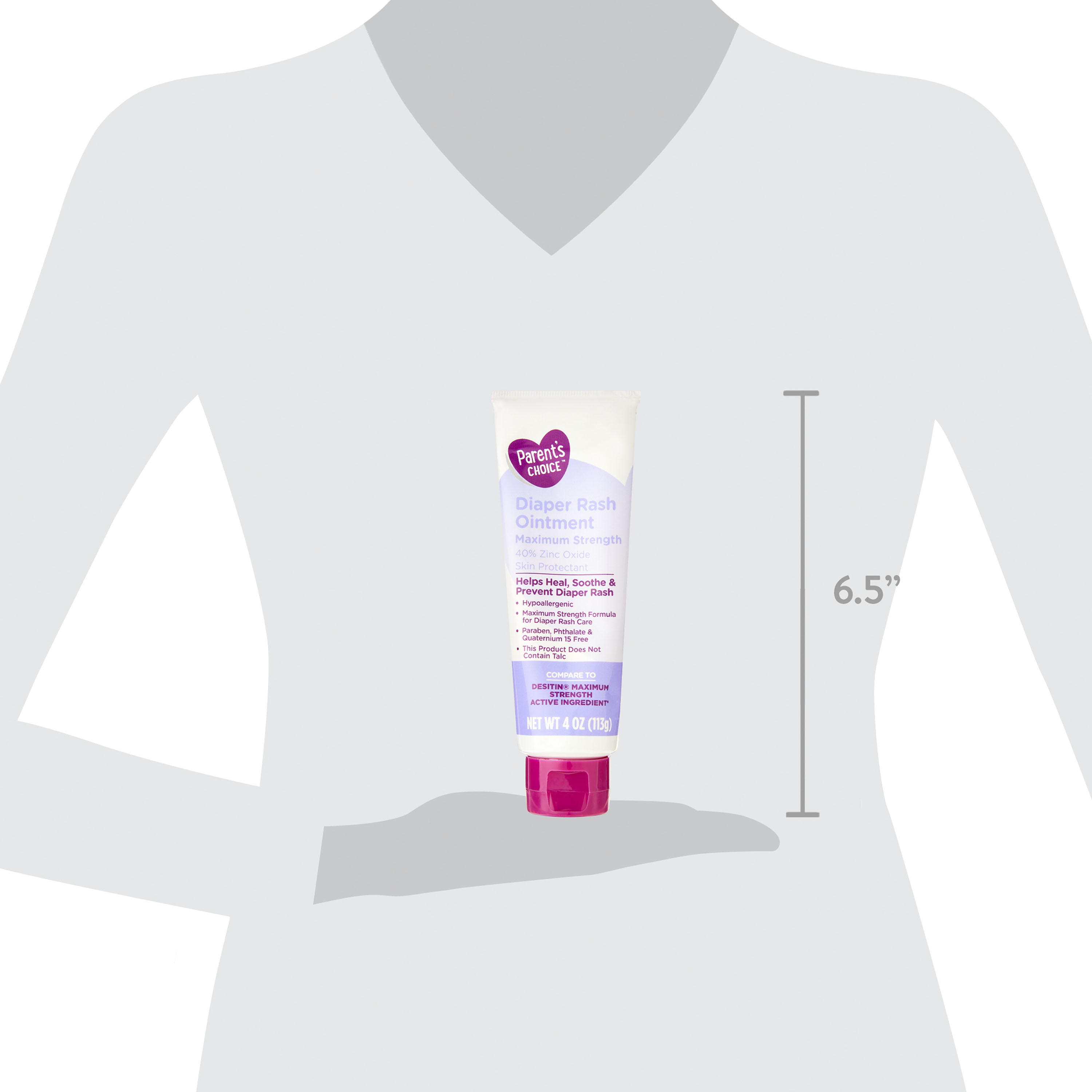 Ungüento para rozaduras de máxima fuerza Parent's Choice con óxido de zinc, 4 oz 8