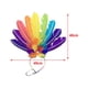 thumbnail image 5 of Tocado de plumas de Carnaval, diadema de Mardi Gras, aro para el pelo novedoso, tocado de baile para vestir, festivales, decoración de fiesta, 5 of 9