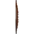 thumbnail image 4 of Ekena Millwork 18"OD x 3 1/2"ID x 1 3/8"P Warsaw Ceiling Medallion (Fits Canopies up to 3 1/2"), Hand-Painted Burnished Mahogany Crackle, 4 of 6