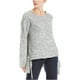 thumbnail image 1 of Max Studio London suéter de punto con lazo lateral para mujer, gris, mediano, 1 of 2