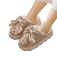 thumbnail image 3 of Zapatos casa cálidos Slip-On Mujeres pelaje Anti slip para el invierno otoño, 3 of 8